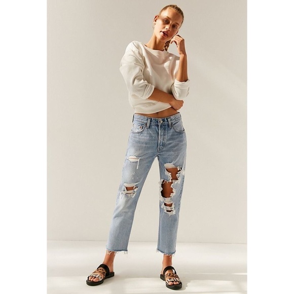 levis original cropped 501